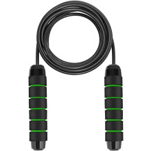 Fitness Workout Jump Rope, Lightweight Portable Ergonomic Foam Handles with Ball Bearings for Smooth, Efficient Jumps, Adjustable for All Age Groups