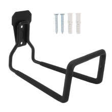 Elegant Design Wall Mounted Hose Holder, Premium Iron Garden Organizer For Neat And Clean Storage, Wide Application Heavy Duty Metal With Protective
