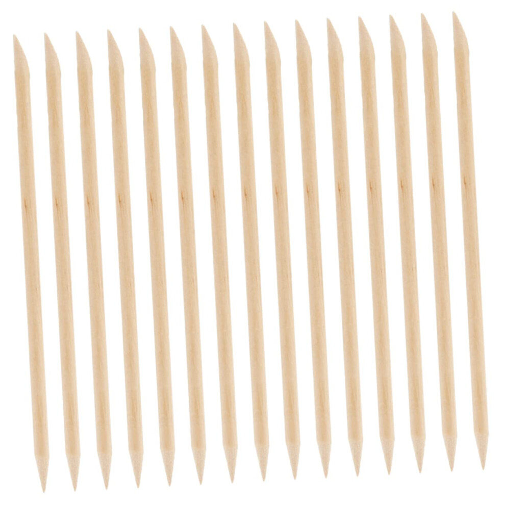 Wooden Cuticle Sticks 200pcs for Nails, Precise Manicure Cuticle Pusher Tools