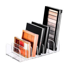 Organizzatore per palette di ombretti acrilici con scomparti, organizer per il trucco da donna