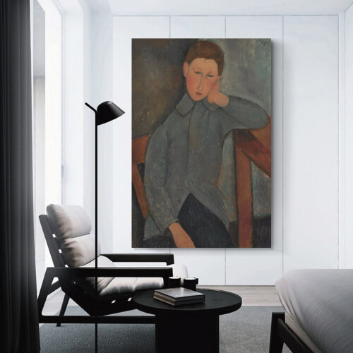 Πίνακας με Εκτύπωση Amedeo Modigliani (114) Αφίσα σε Καμβά, Τέχνη Τοίχου, Κύλιση, Διακόσμηση 2