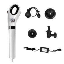 Electric Toilet Plunger with Pressure Air Power for Clogged Bathroom Sink, Bathtub and Floor Drain