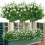 Poaug Fake Flowers Clearance8Pc Τεχνητό Λουλούδι Προσομοίωση Λουλουδιού Εξωτερικού Χώρου 2