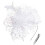 Sunjoy Tech Fascinator Hut mit Mesh-Imitat und Federn 1