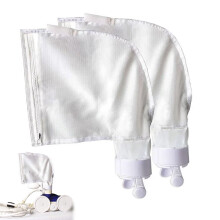 Kit com 2 Sacos de Filtro com Zíper para Limpador de Piscina Polaris 280 e 480 - Saco de Filtro Multiuso para Polaris