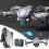 Drone Zeceouar με κάμερα FPV, αντίσταση στον άνεμο 3 καμερών, λειτουργία χωρίς κεφαλή, 4