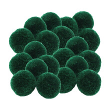 300 piezas de guirnalda navideña de juguetes para niños pequeños, pompones navideños, pelotas de peluche DIY para niños (manual)