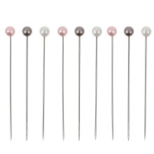 Guangmc3Boxes of Colored Pearl Safety Straight for Dressmaker Jewelry DIY