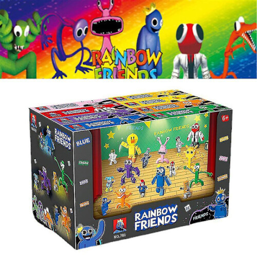 8 τεμάχια2023Roblox Rainbow Friends Building Blocks Φιγούρες Πόρτας Μοντέλο Παιχνιδιού για Παιδιά 2