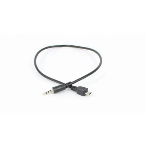 FOR3.5mm Στερεοφωνικό βύσμα αρσενικό σε Micro USB 5Pin αρσενικό προσαρμογέα μετατροπέα