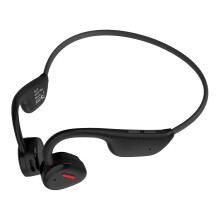 SUSUchens V7 draadloze oordopjes, stereo surround, megabas, IPX6 waterdicht, Bluetooth 5.3 HiFi, botgeleiding voor fitness, wit