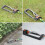 Yesbay Lawn Sprinkler Μεταλλικό Ταλαντευόμενο Ποτιστικό, Σωλήνας Κήπου, Ποτιστικό Νερού, 7