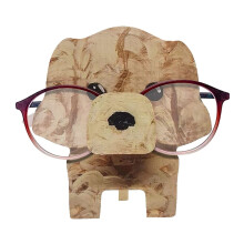 Herrnalise Brillenhalter aus Holz, Tiermotiv-Ständer für Brillen/Sonnenbrillen, handgefertigte Halterung, Dekoration für Zuhause und Büro,