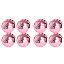 Conjunto de 8 Copos Bola de Discoteca, Copos de Coquetel Exclusivos, Utensílios de Bar, Copos com Lanterna, Taças de Vinho com Canudo, Copos para
