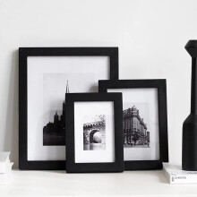 Rame foto din lemn natural, ramă foto clasică pentru agățat de perete cu plexiglas, 9x13, 10x15, 13x18cm, ramă foto, decor foto