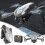 Drone Zeceouar με κάμερα FPV, αντίσταση στον άνεμο 3 καμερών, λειτουργία χωρίς κεφαλή, 3