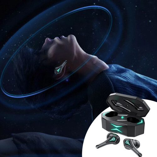 Jacenvly2024Νέα ακουστικά Bluetooth, ασύρματα ακουστικά ακύρωσης θορύβου, συμβατά με 2