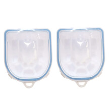 Nail Soak Bowl for Acrylic Nail Removal and Cuticle Softening, 2pcs Manicure Soaking Bowls for Salon and Home Use