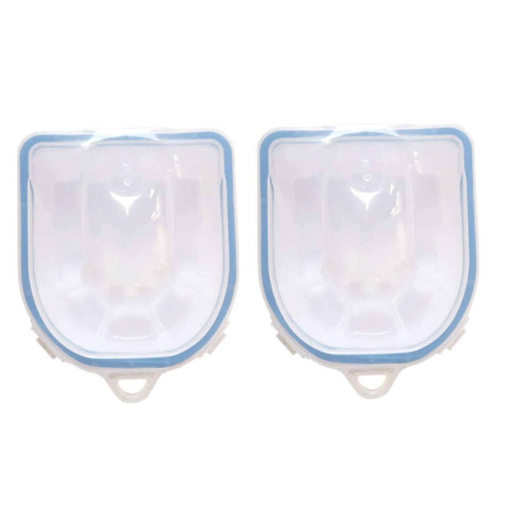 Nail Soak Bowl for Acrylic Nail Removal and Cuticle Softening, 2pcs Manicure Soaking Bowls for Salon and Home Use