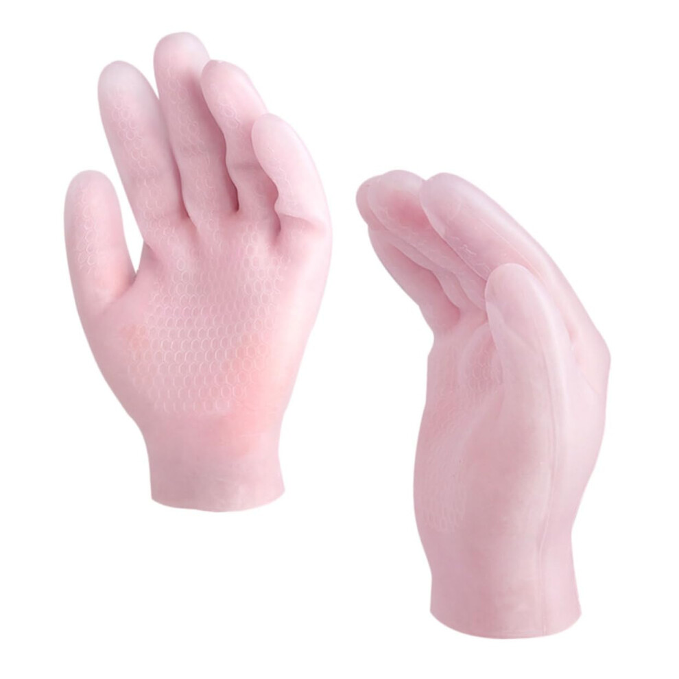 Moisturizing Gloves for Dry Hands Deep Hydration Reusable Spa Hand Gloves with Elastic Fit