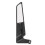 Paar schwarze 8–10 mm ABS+Glas drehbare Spiegel 14