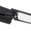 Paar schwarze 8–10 mm ABS+Glas drehbare Spiegel 8