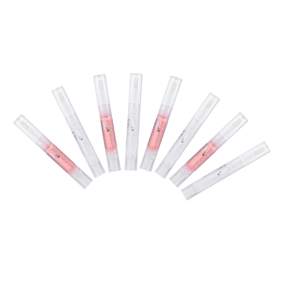 Cuticle Oil Pen 8Pcs with Natural Ingredients for Deep Hydration and Precise Nail Care