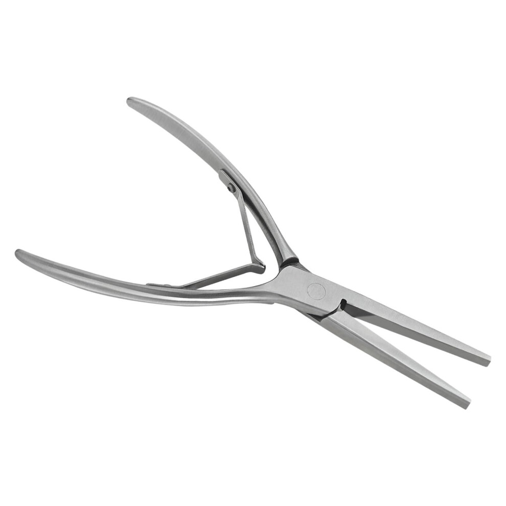 Nail Pinching Pliers Stainless Steel Acrylic Nail Shaping Tool with Ergonomic Grip for Manicure