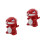 2Pcs Dinosaur Pencil Sharpener Handheld Manual Single Hole For School 4