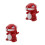 2Pcs Dinosaur Pencil Sharpener Handheld Manual Single Hole For School 3