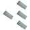 4 Sheets Sheet Glitter Pu Bow Tie Meal A4 6