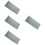 4 Sheets Sheet Glitter Pu Bow Tie Meal A4 7