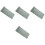 4 Sheets Sheet Glitter Pu Bow Tie Meal A4 3