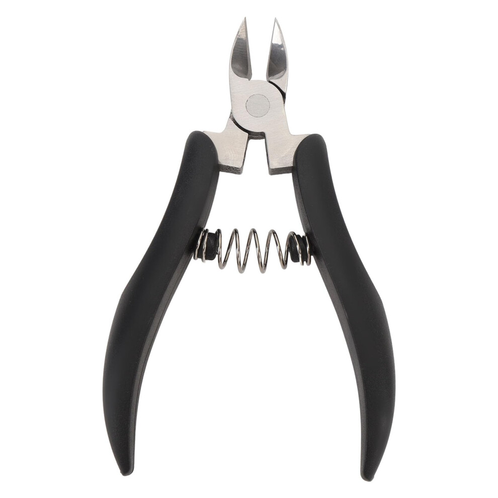 Cuticle Nipper with Dual Sided Blades and Eagle Beak Tip, Stainless Steel Ingrown Toenail Clippers