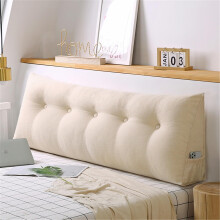 Headboard Pillow Wedge Cushion with Lumbar Support for Bed Backrest, Triangular Upholstered Bolster, 100x50x20cm