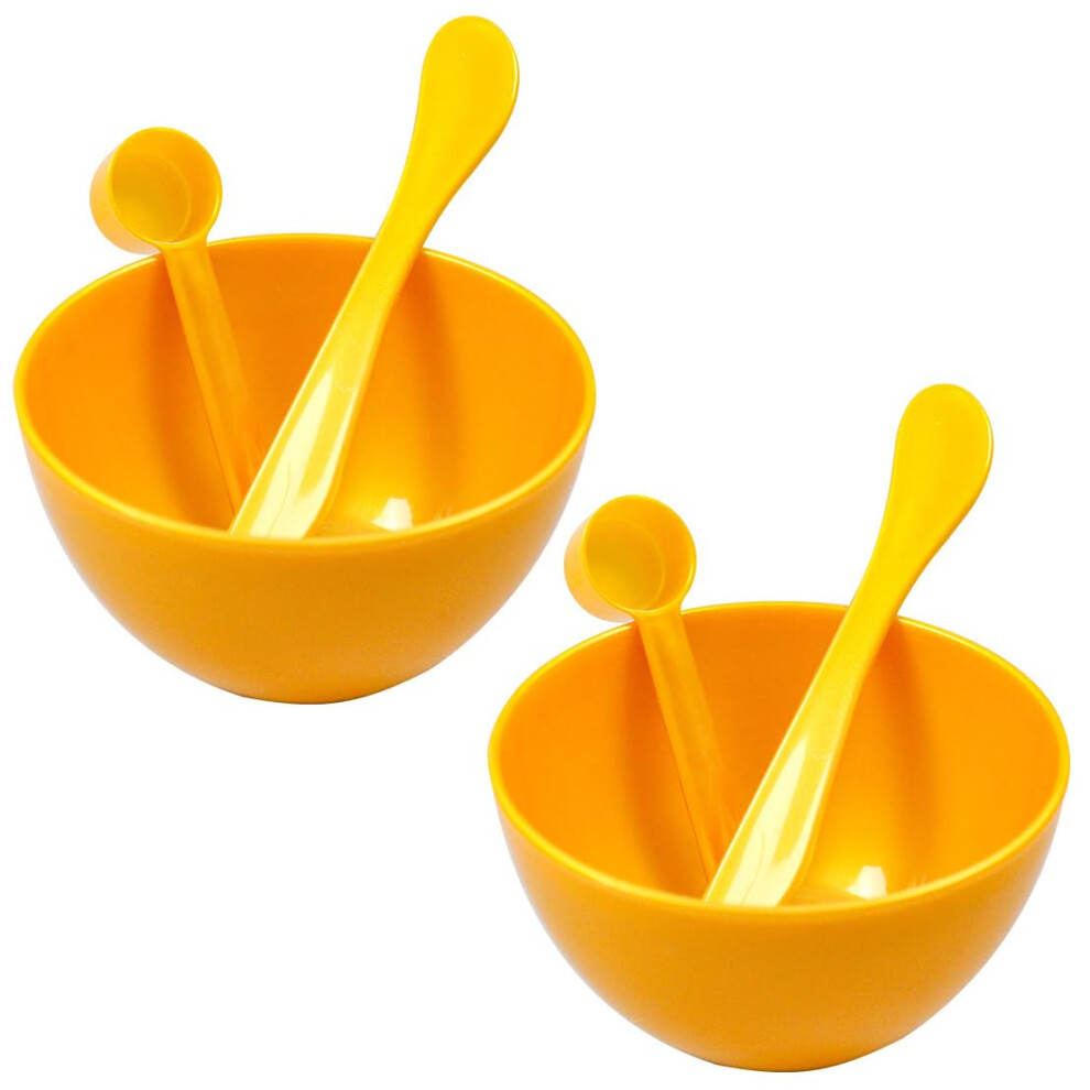 Gold Facial Mask Mixing Bowl Set With Spatula And Measuring Spoon, Diy Face Mask Kit For Home And Salon