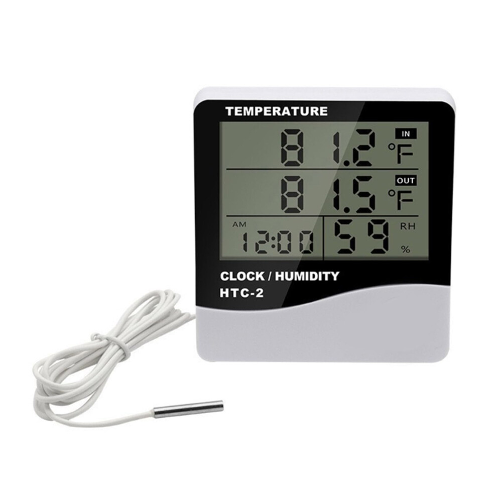 Digital Refrigerator Thermometer With Accuracy Sensor For Terrarium Indoor Outdoor Use 9450606216229