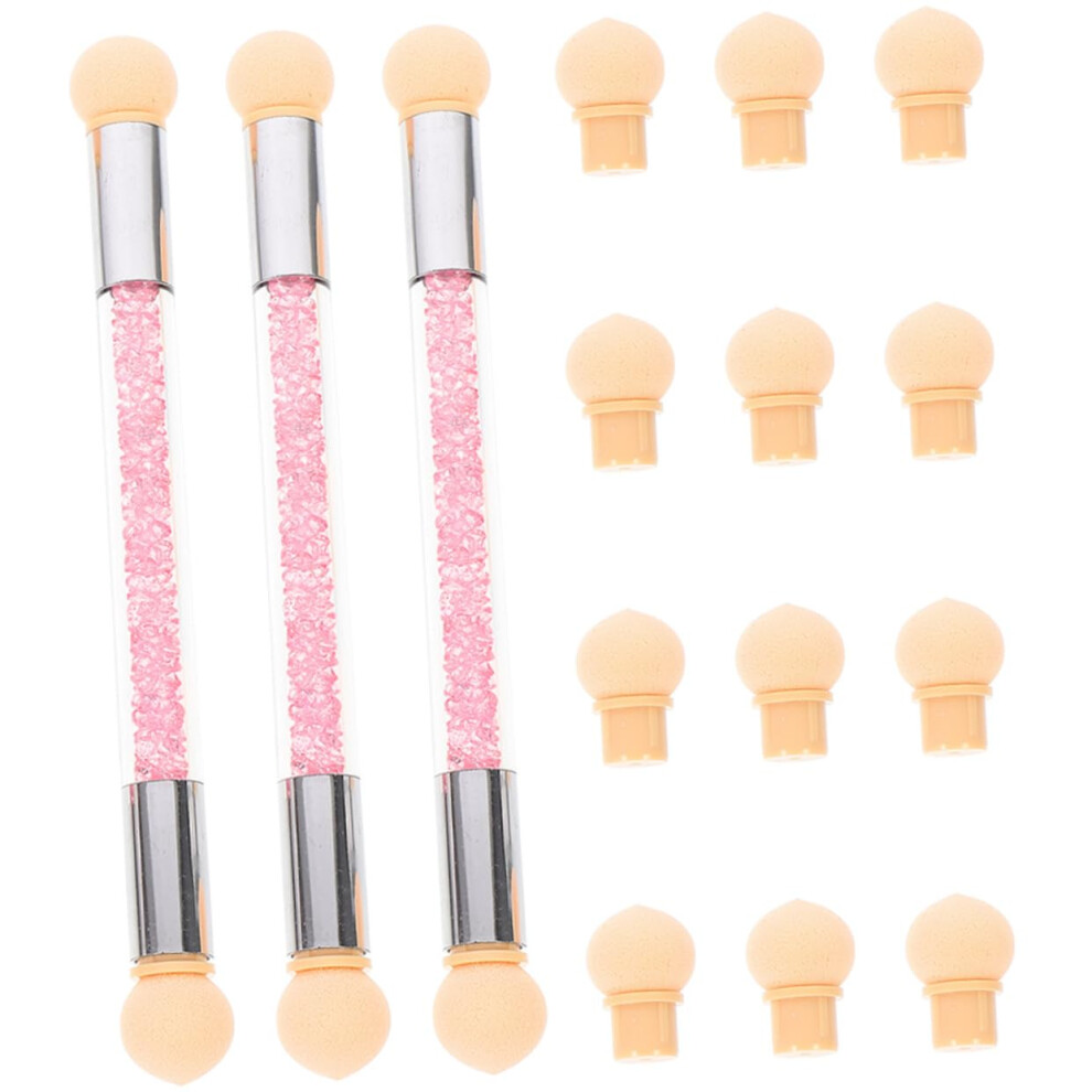 Nail Art Sponge Pen with DualEnded Washable Tips for Ombre Gradient Manicure and Salon Use