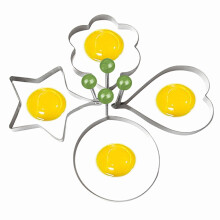 Xeyise Stainless Steel Fried Egg Shaper Ring Pancake Mould Mold Cooking Kitchen Tools