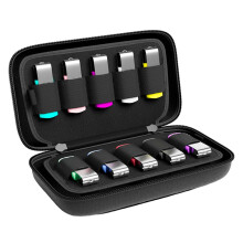 husxh USB Holder Case - Dustproof, Waterproof & Shockproof Storage Bag for USB Flash Drive, compatible with all pen drives