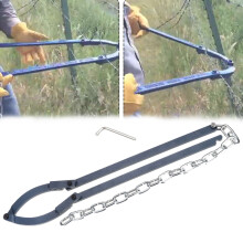 Der Original Zaunfixierer Gartenspanner Felddrahtspanner Starker Stacheldrahtschutz