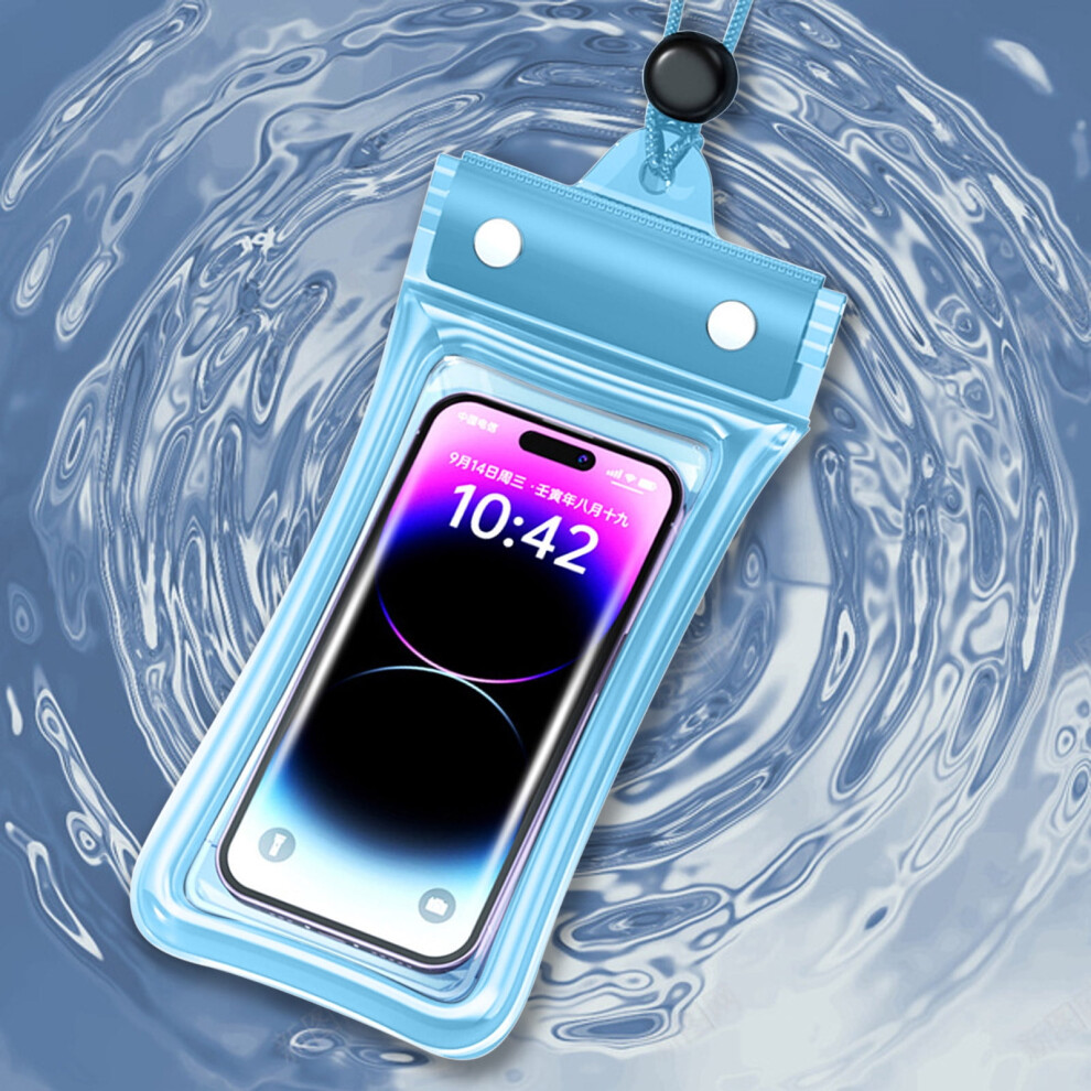 Xaoshaoyi Large Floating Waterproof Phone Pouch, Ipx8 Dry Bag Compatible With Universal Phones, Beach Cruise Diving Essential 9048212111917