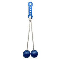 YANHAIGONG Clackers Ball Lato Lato -lelu, 2 heiluvaa palloa narussa, napsautusnauhojen melunmuodostusjuhlalahjat, hienomotorisia taitoja ja käden