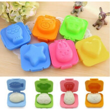 Múnlaí Uibheacha, Delaman6Pcs/Tacar Uibheacha Cartúin Gleoite Múnla Panna Cócaireacht Uirlisí DIY Cistine Gabhálais Bento do Pháistí