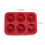 Ausyst Kitchen Gadgets Ταψί σιλικόνης για ντόνατς, αντικολλητικό καλούπι, πλυντήριο πιάτων, 2