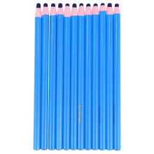 Guangmc 1 Box Peel-off Wax Pen Roll Paper Point Pen Trimming Thread Machine Sewing Pen Multi-purpose Marker Pen for Home Store (Blue)