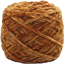 Hilo de chenilla de terciopelo esponjoso de 8/16/24/32 oz para ganchillo, punto y confección de mantas - Color caramelo, hilo suave para suéteres,