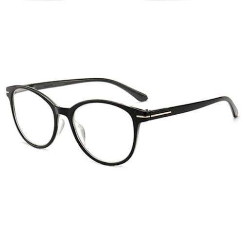 Bequeme Vintage-Lesebrille Grau 4.0