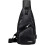 Δερμάτινη τσάντα ώμου Sling Crossbody για άνδρες και γυναίκες, μικρή τσάντα ώμου στο 1
