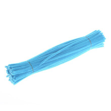 Yakbaofuo100Pcs14Colors Chenille Hastes para Artesanato DIY Decorações Criativas Escolares Tricô DIY